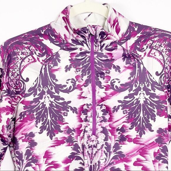 Athleta Sierra Thermal Floral Haze Half Zip - Picture 3 of 12